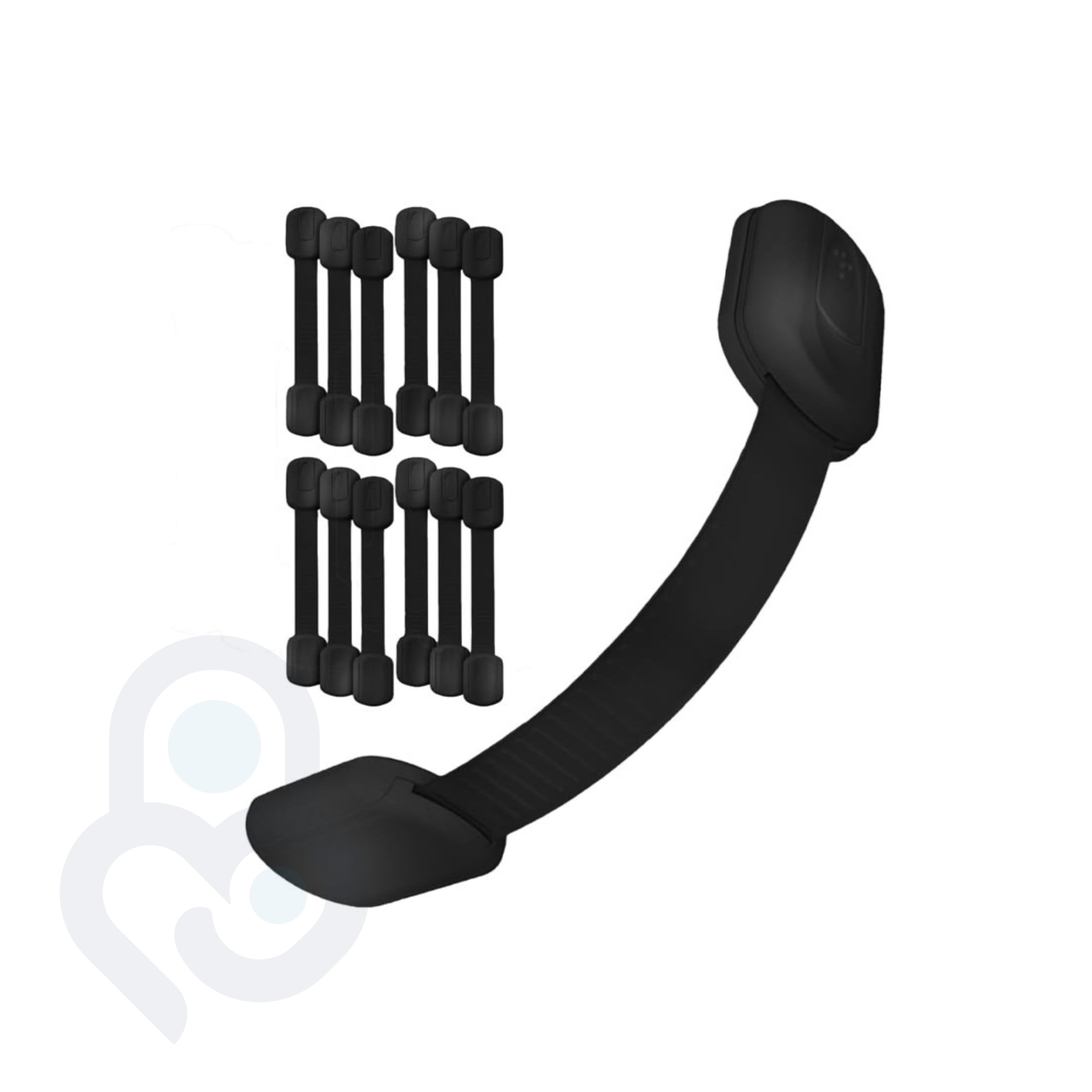 Baby Proof Me | Adjustable Black Safety Strap Lock