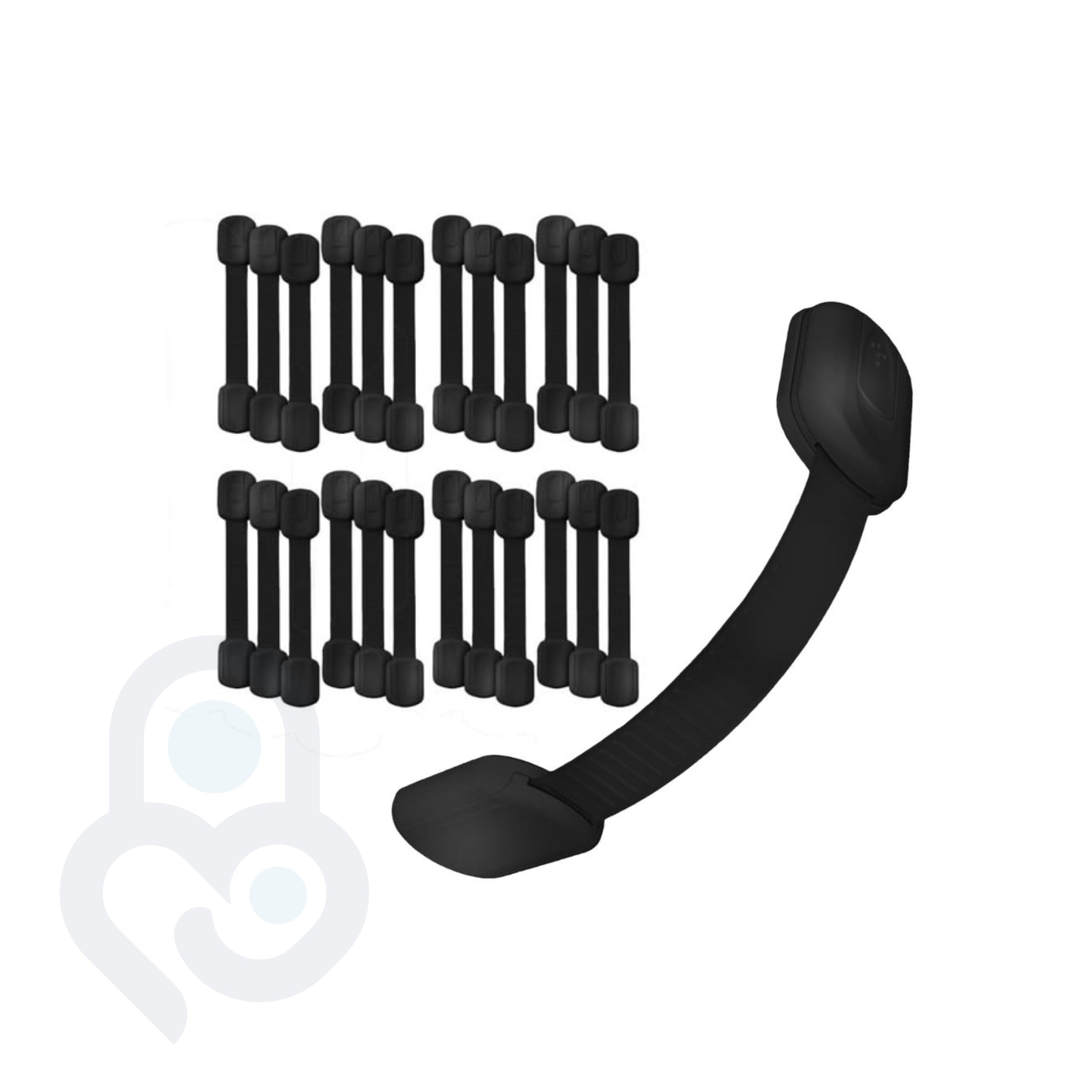 Baby Proof Me | Adjustable Black Safety Strap Lock