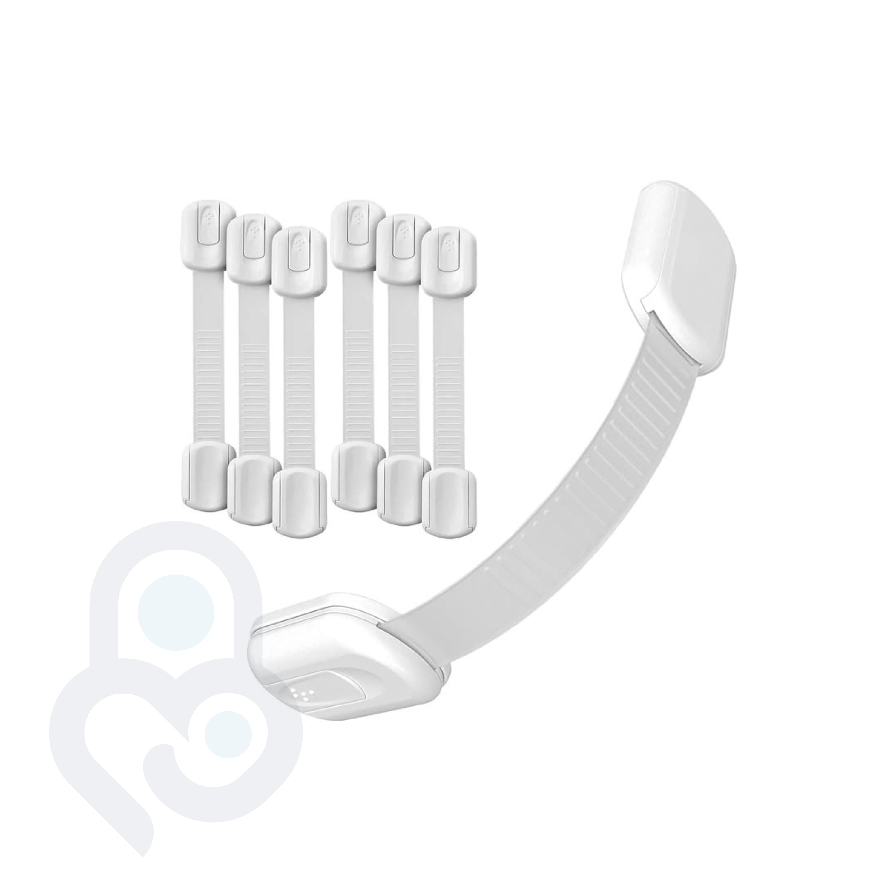 Baby Proof Me | Adjustable White Safety Strap Lock